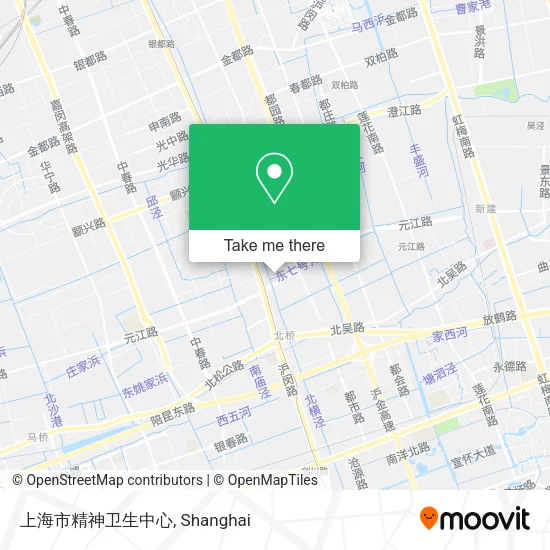 上海市精神卫生中心 map