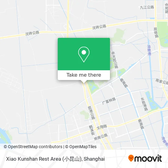 Xiao Kunshan Rest Area (小昆山) map