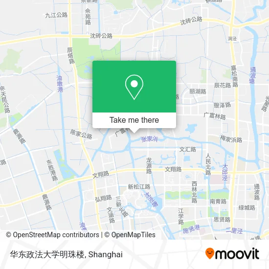 华东政法大学明珠楼 map