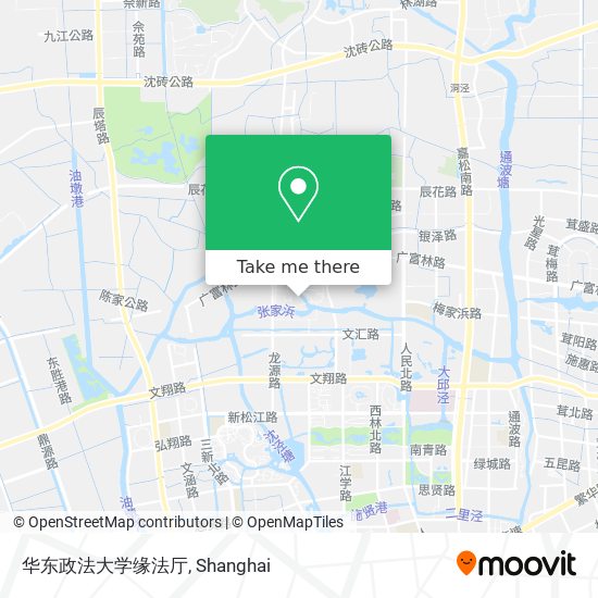 华东政法大学缘法厅 map