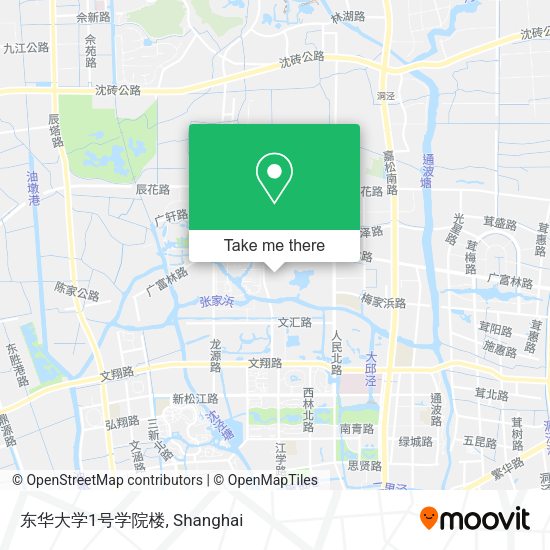 东华大学1号学院楼 map