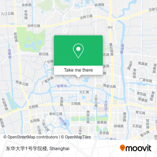 东华大学1号学院楼 map
