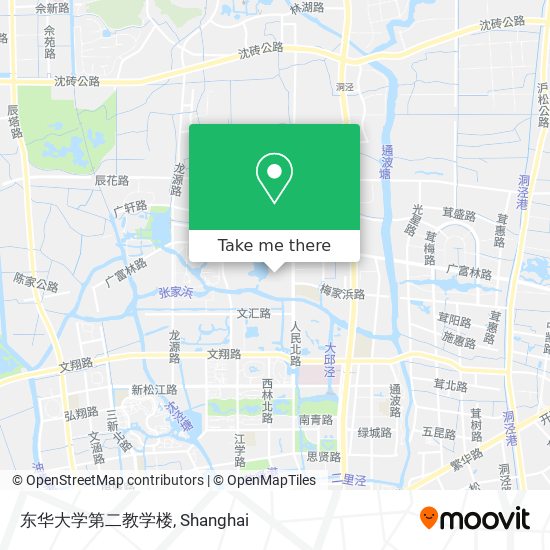 东华大学第二教学楼 map