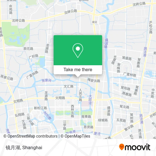 镜月湖 map