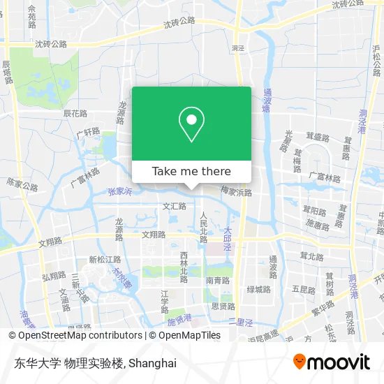 东华大学 物理实验楼 map