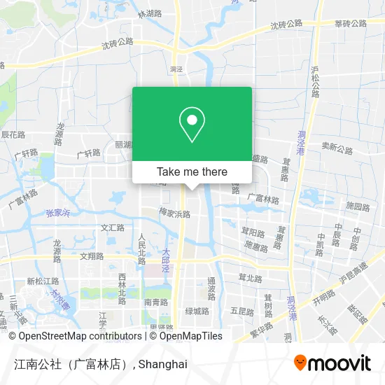 江南公社（广富林店） map