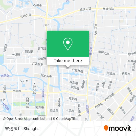 睿选酒店 map
