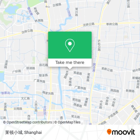 莱顿小城 map