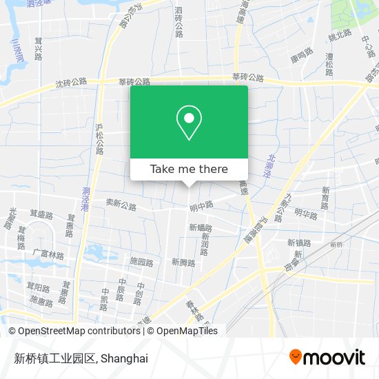 新桥镇工业园区 map