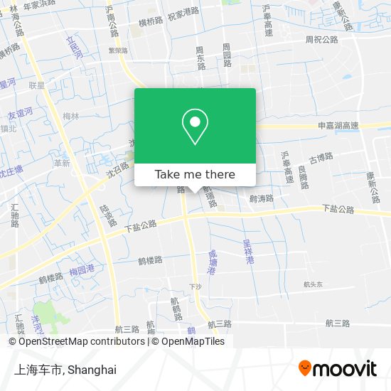 上海车市 map