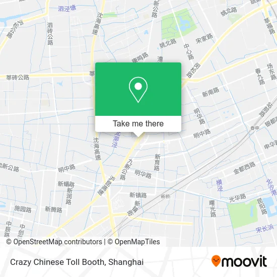 Crazy Chinese Toll Booth map