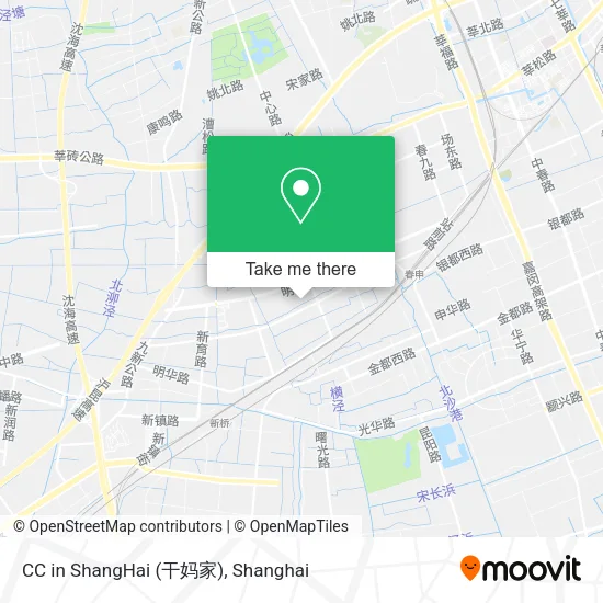 CC in ShangHai (干妈家) map