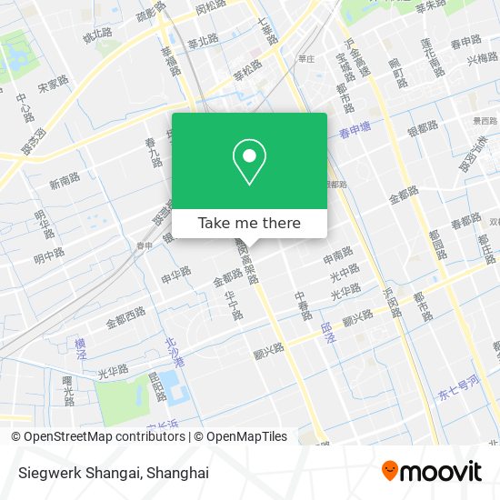 Siegwerk Shangai map