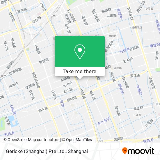 Gericke (Shanghai) Pte Ltd. map