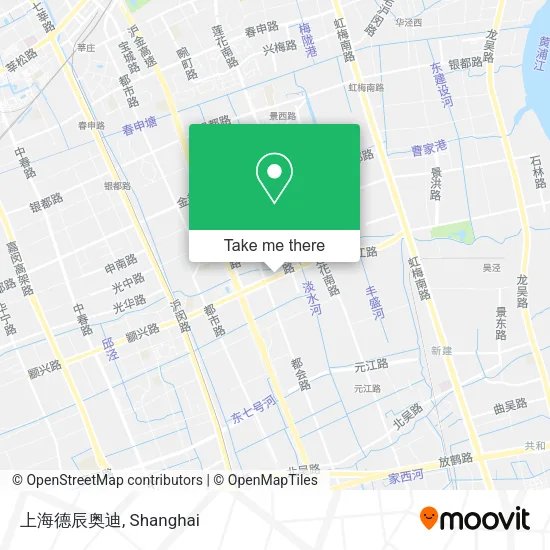 上海德辰奥迪 map