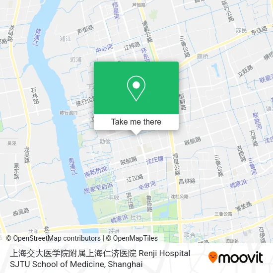 上海交大医学院附属上海仁济医院 Renji Hospital SJTU School of Medicine map