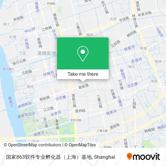 国家863软件专业孵化器（上海）基地 map