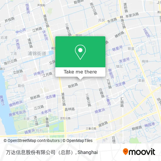 万达信息股份有限公司（总部） map