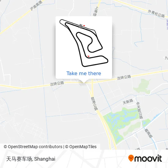 天马赛车场 map