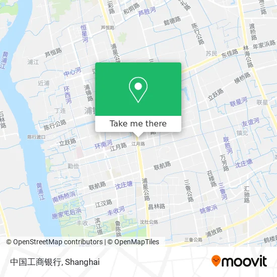 中国工商银行 map