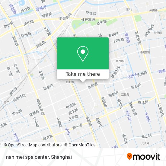 nan mei spa center map