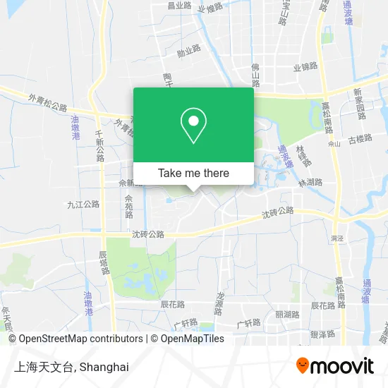 上海天文台 map