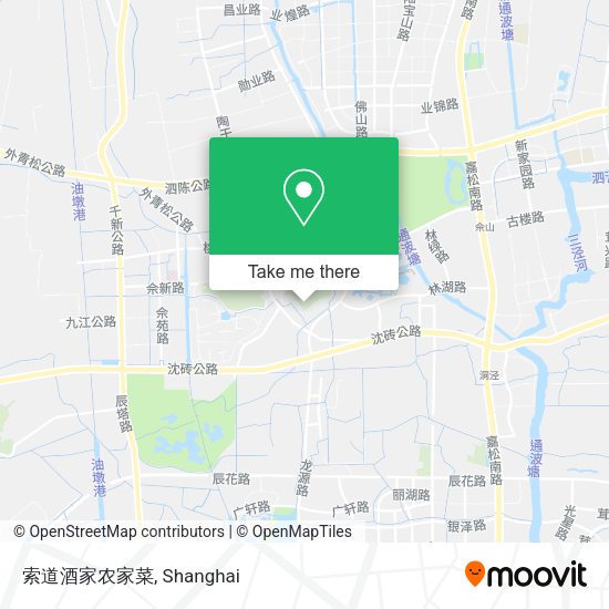 索道酒家农家菜 map