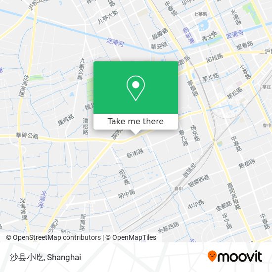 沙县小吃 map