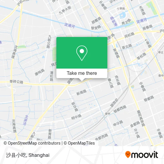 沙县小吃 map
