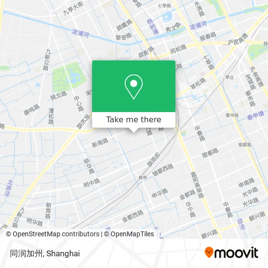 同润加州 map