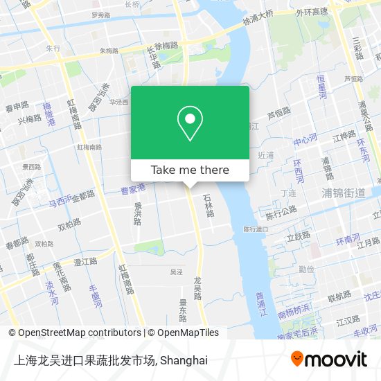 上海龙吴进口果蔬批发市场 map