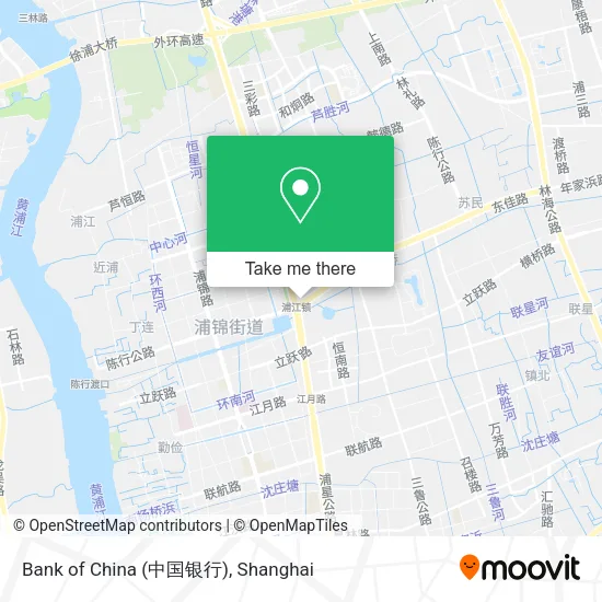 Bank of China (中国银行) map