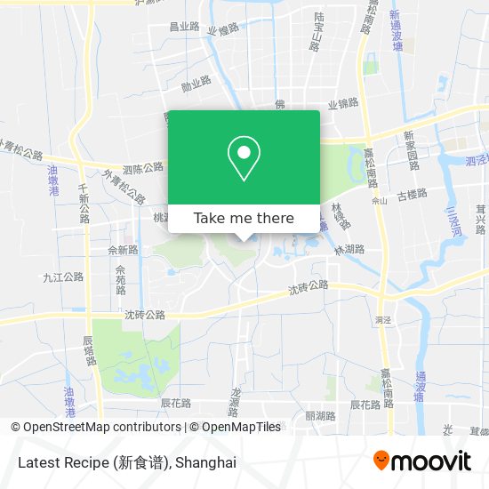 Latest Recipe (新食谱) map