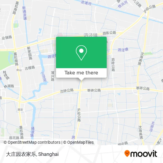 大庄园农家乐 map