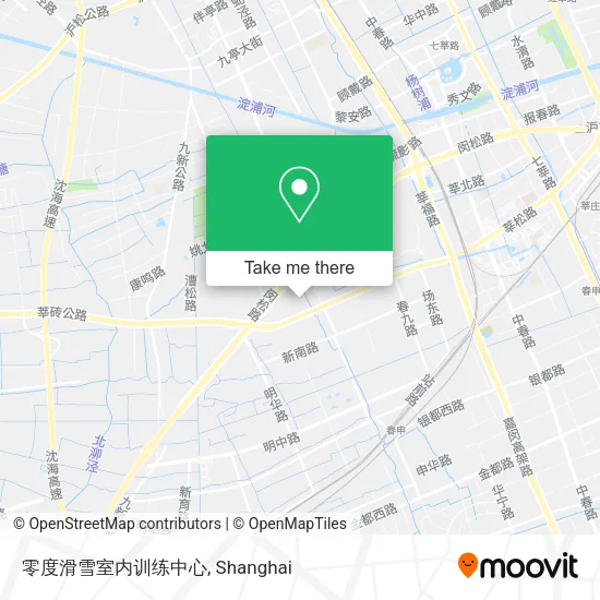 零度滑雪室内训练中心 map