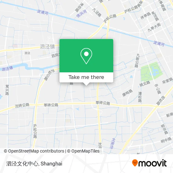 泗泾文化中心 map