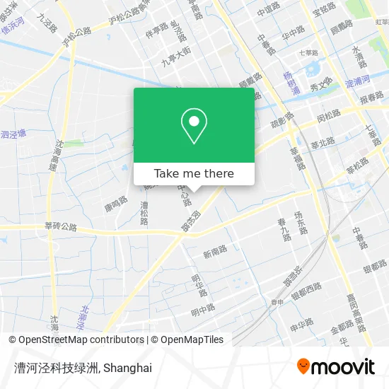 漕河泾科技绿洲 map