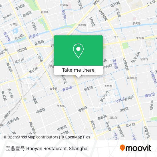 宝燕壹号 Baoyan Restaurant map