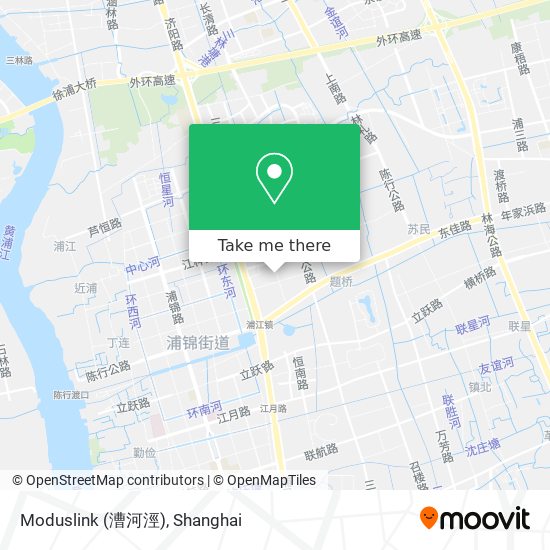 Moduslink (漕河涇) map