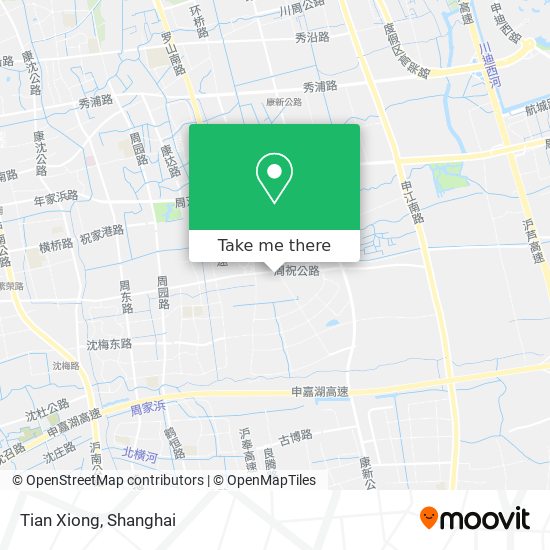 Tian Xiong map