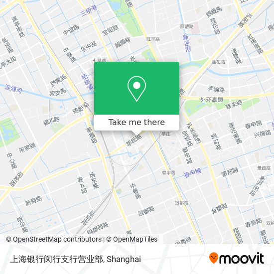 上海银行闵行支行营业部 map