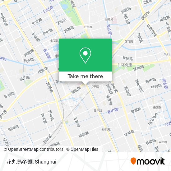 花丸烏冬麵 map