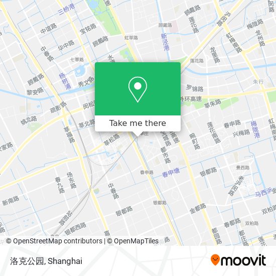 洛克公园 map