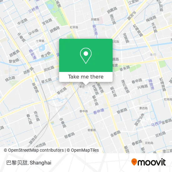 巴黎贝甜 map