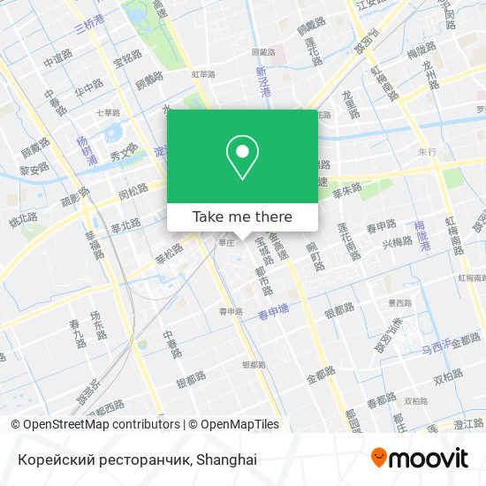 Корейский ресторанчик map