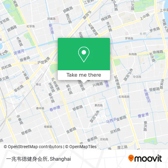 一兆韦德健身会所 map