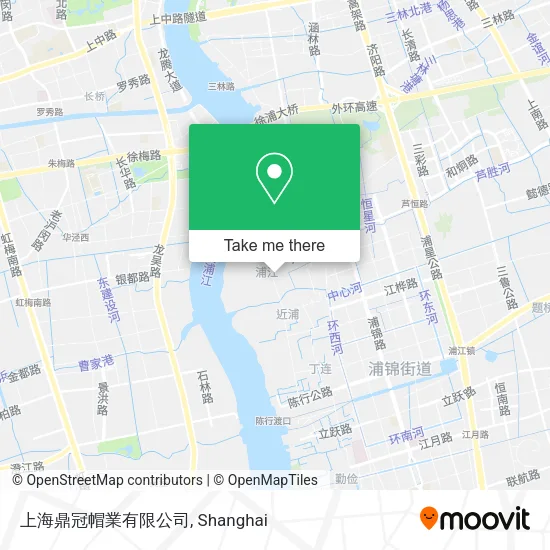 上海鼎冠帽業有限公司 map