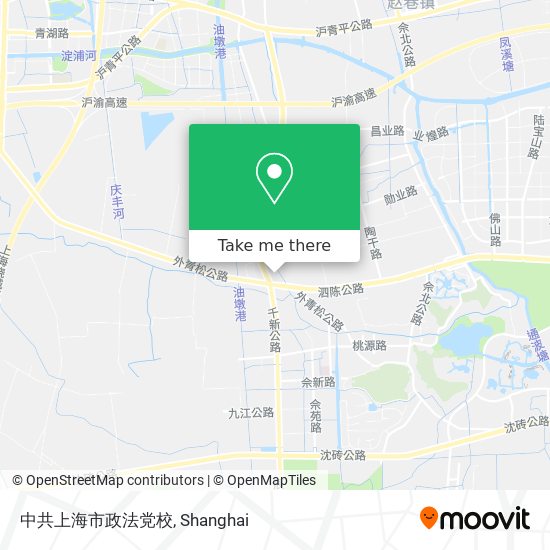 中共上海市政法党校 map