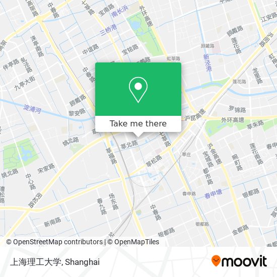 上海理工大学 map