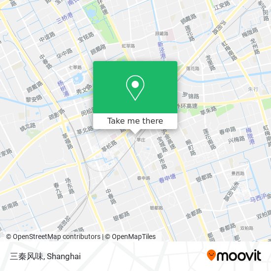 三秦风味 map